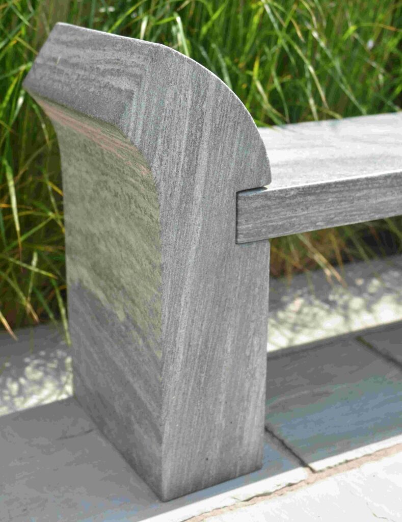 strabo shark sandstone bench