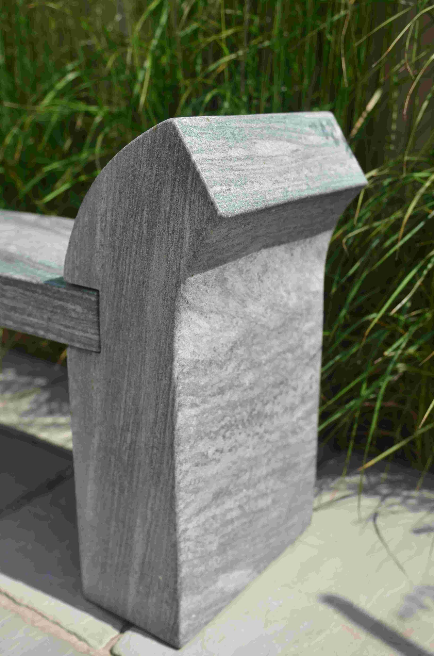 strabo shark sandstone bench