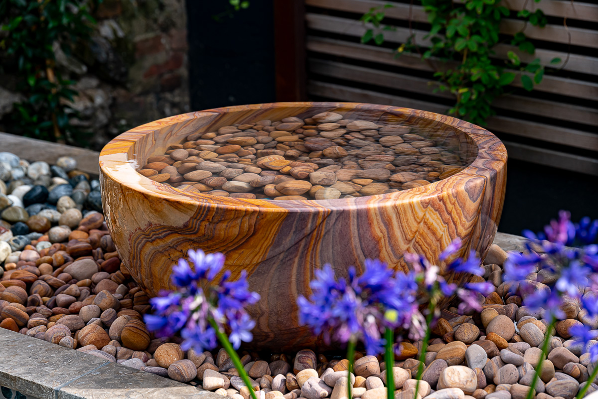 Pure Rainbow sandstone planter