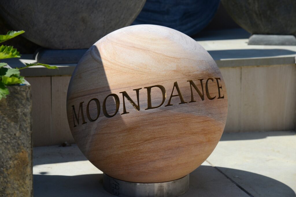 Engraved 40cm Philosophy Sphere - Moondance