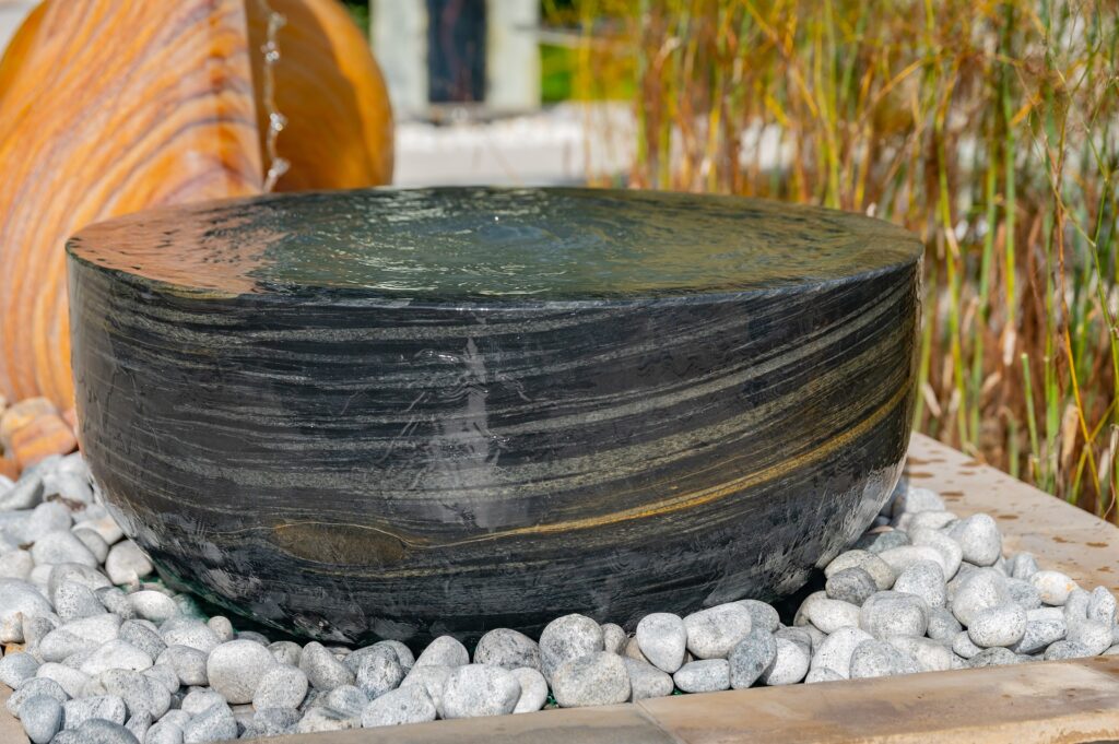 Pure Pewter water feature