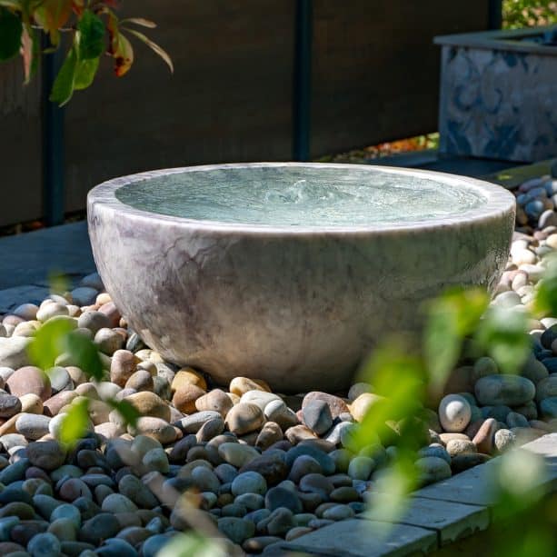 Molten Pure 75cm Obsidian White Water Feature Kit
