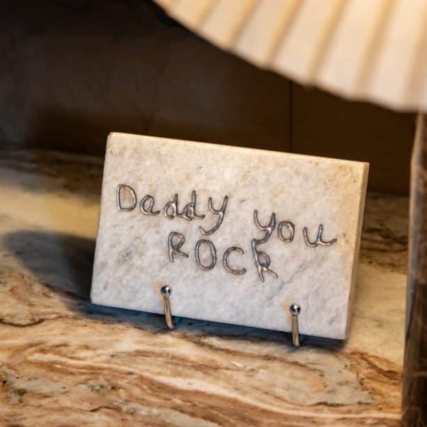 Custom Handwriting Marble Plaque