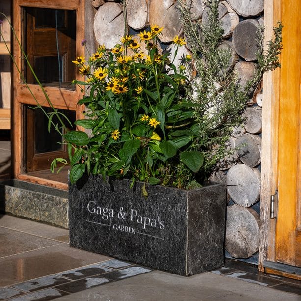 Personalised Surmi 60cm Slate Trough